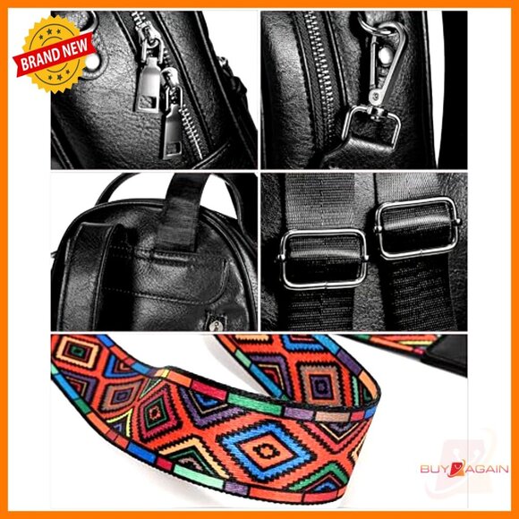 Mini Backpack Convertible Shoulder Bag Crossbody Purse Handbag